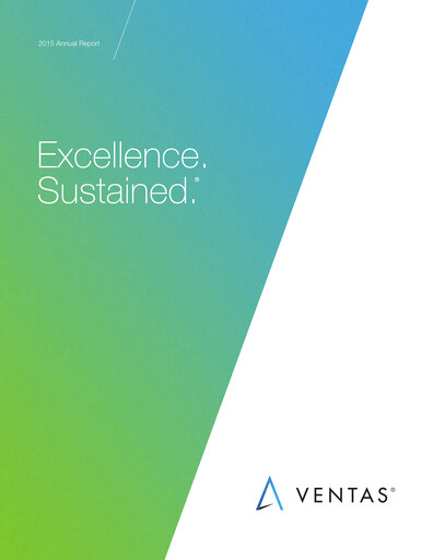 Miniature Ventas Rapport annuel 2015