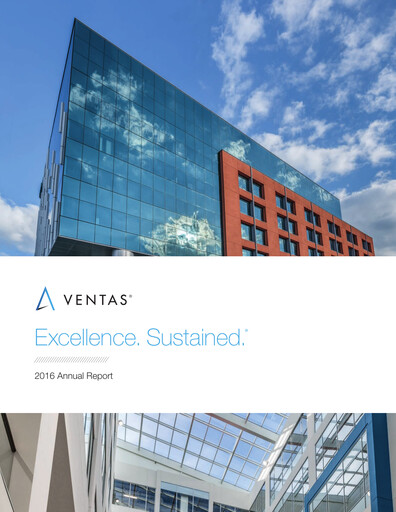 Miniature Ventas Rapport annuel 2016