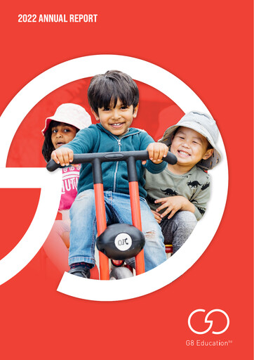 Thumbnail G8 Education Annual Report 2022
