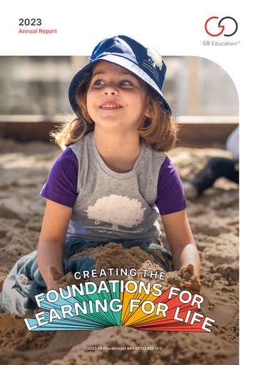 Thumbnail G8 Education Annual Report 2023