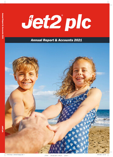 Miniature Jet2 Rapport annuel 2021