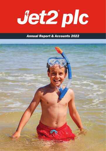 Miniature Jet2 Rapport annuel 2022