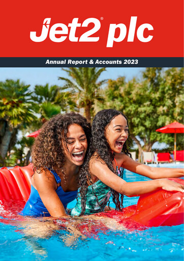 Miniature Jet2 Rapport annuel 2023