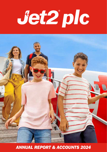 Miniature Jet2 Rapport annuel 2024