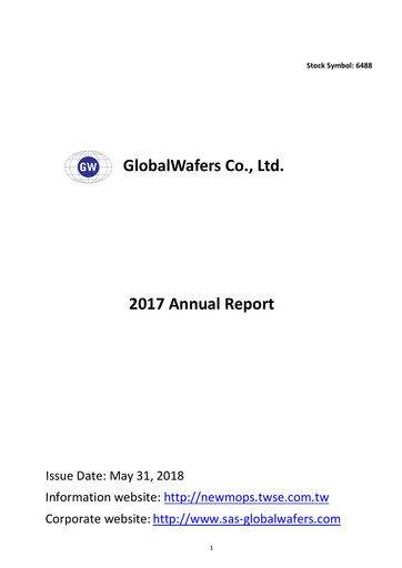 Thumbnail GlobalWafers Annual Report 2017