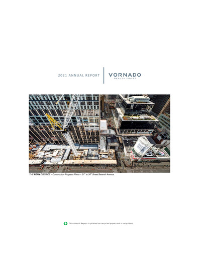 Vorschaubild Vornado Realty Trust
 Jahresbericht 2021
