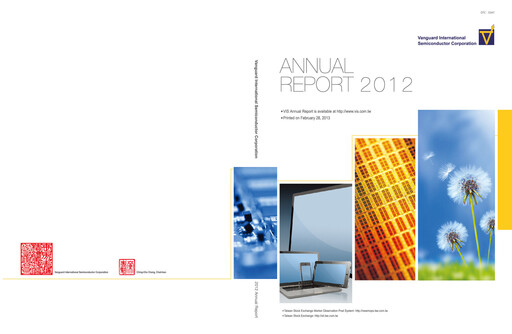 Thumbnail Vanguard International Semiconductor Annual Report 2012