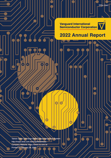 Thumbnail Vanguard International Semiconductor Annual Report 2022
