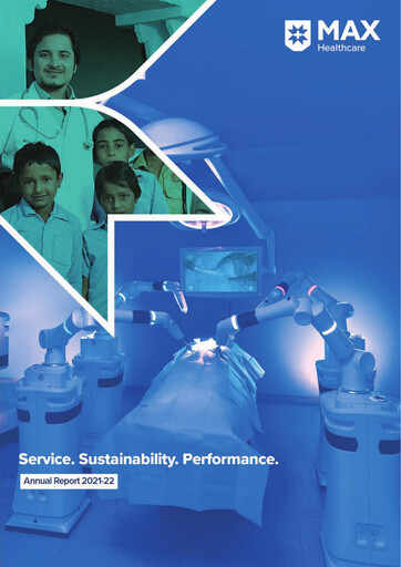 Thumbnail Max Healthcare Institute Annual Report 2021-2022