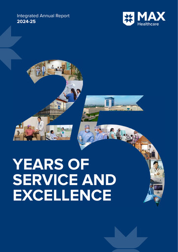 Thumbnail Max Healthcare Institute Annual Report 2024-2025