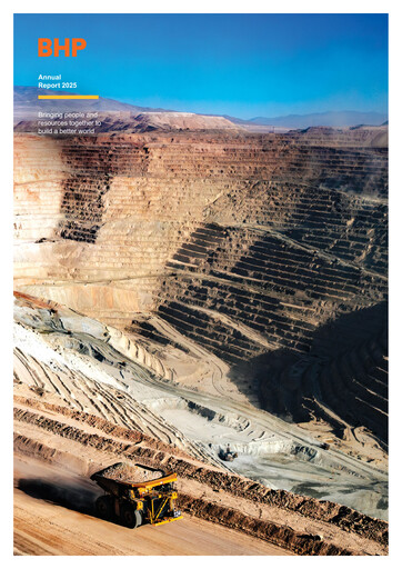 Thumbnail BHP Group Annual Report 2025