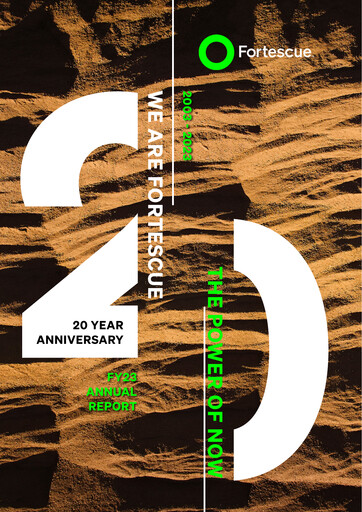 Thumbnail Fortescue Annual Report 2023