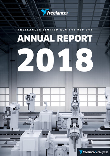 Thumbnail freelancer.com Annual Report 2018