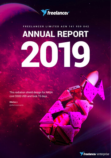Thumbnail freelancer.com Annual Report 2019