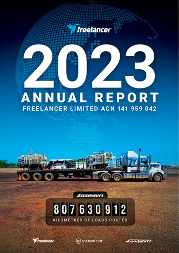 Thumbnail freelancer.com Annual Report 2023