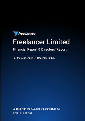 Thumbnail freelancer.com Financial Report 2025