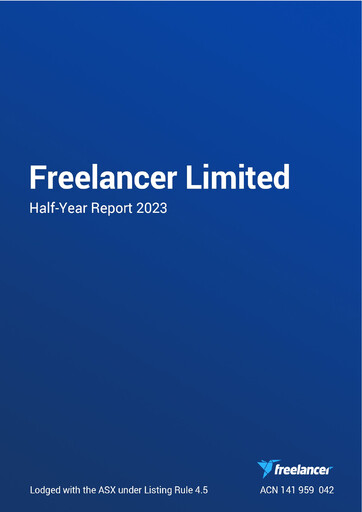 Thumbnail freelancer.com Half-year Report 2023-h1