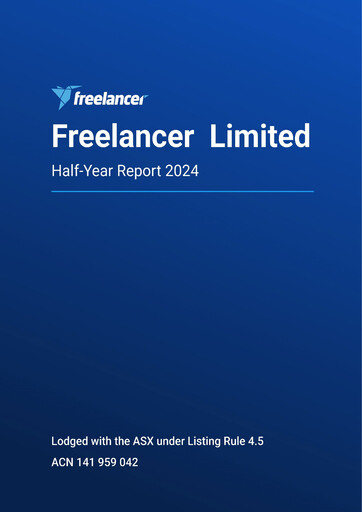 Thumbnail freelancer.com Half-year Report 2024-h1