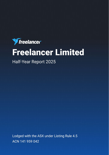 Thumbnail freelancer.com Half-year Report 2025-h1