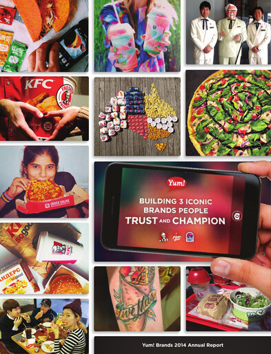 Vorschaubild Yum! Brands Jahresbericht 2014