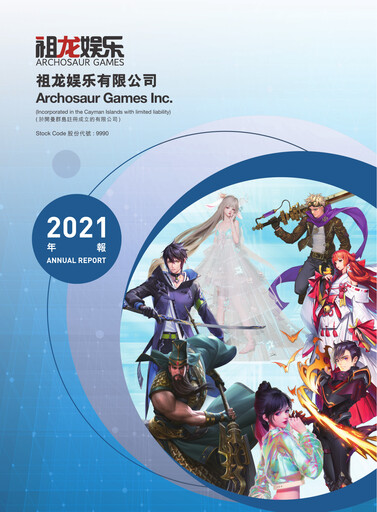 Miniature Archosaur Games Rapport annuel 2021