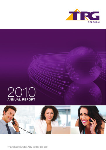 Thumbnail TPG Telecom Annual Report 2010