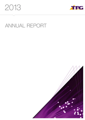 Thumbnail TPG Telecom Annual Report 2013