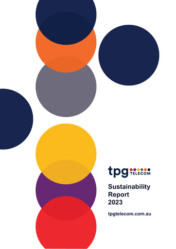 Thumbnail TPG Telecom Sustainability Report 2023