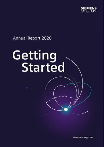 Thumbnail Siemens Energy Annual Report 2020