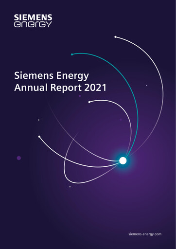 Thumbnail Siemens Energy Annual Report 2021