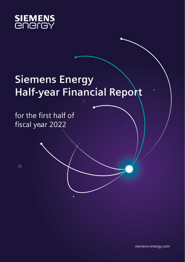 Thumbnail Siemens Energy Financial Statement 2022-h1