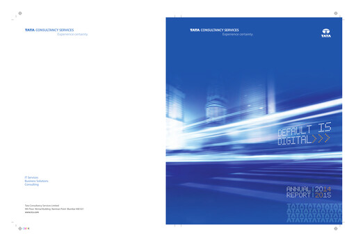 Thumbnail Tata Consultancy Services Annual Report 2014