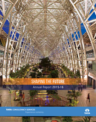 Thumbnail Tata Consultancy Services Annual Report 2015