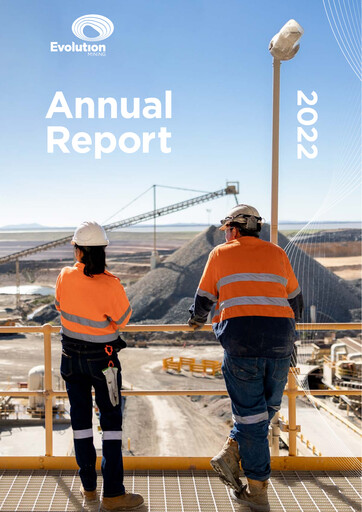 Thumbnail Evolution Mining
 Annual Report 2022