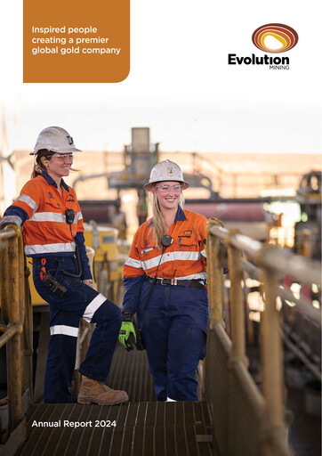 Thumbnail Evolution Mining
 Annual Report 2024