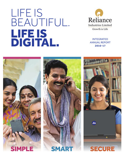 Thumbnail Reliance Industries Annual Report 2016-2017