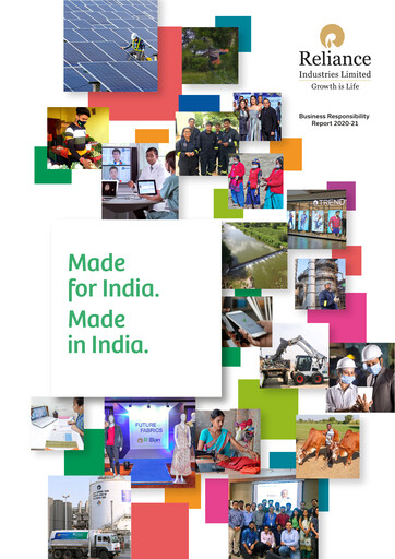Thumbnail Reliance Industries ESG Report 2020-2021