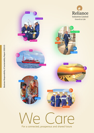 Thumbnail Reliance Industries ESG Report 2022-2023