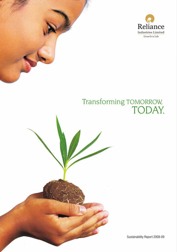 Thumbnail Reliance Industries Sustainability Report 2008-2009