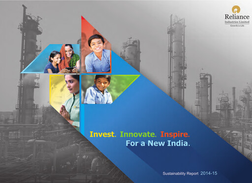 Thumbnail Reliance Industries Sustainability Report 2014-2015