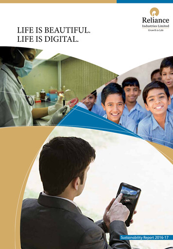 Thumbnail Reliance Industries Sustainability Report 2016-2017