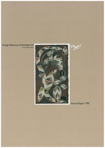 Thumbnail Energy Resources of Australia Annual Report 1993