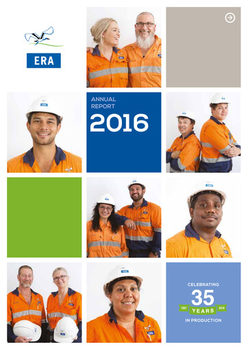 Thumbnail Energy Resources of Australia Annual Report 2016