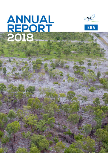 Thumbnail Energy Resources of Australia Annual Report 2018