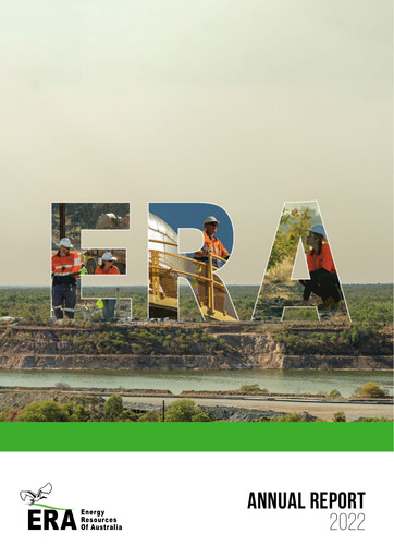 Thumbnail Energy Resources of Australia Annual Report 2022