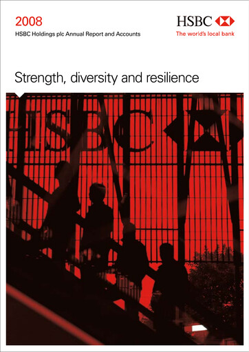 Thumbnail HSBC Annual Report 2008