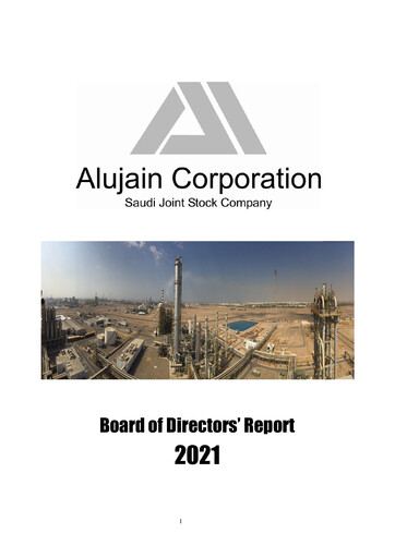 Thumbnail Alujain Corporation Annual Report 2021