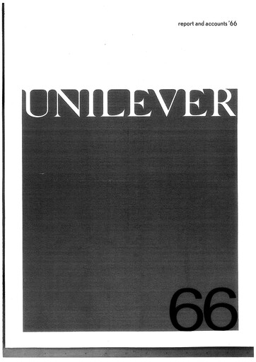 Thumbnail Unilever Annual Report 1966