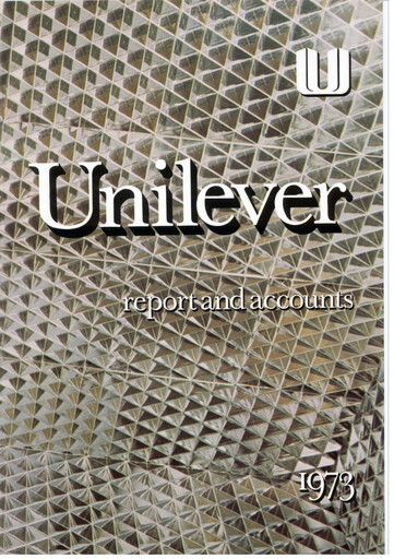 Thumbnail Unilever Annual Report 1973