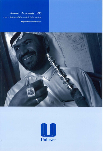 Thumbnail Unilever Annual Report 1995